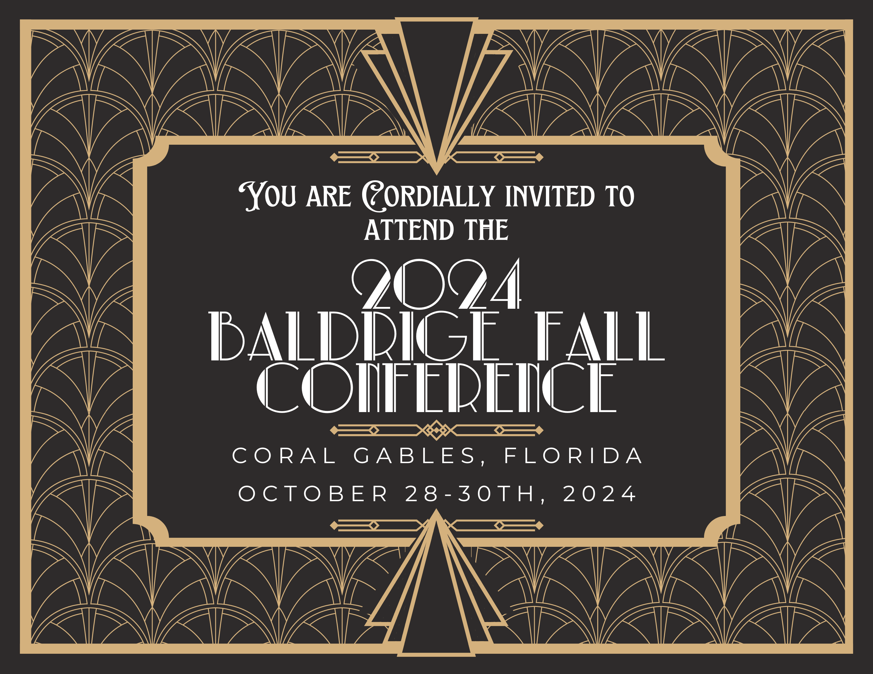 2024 Baldrige Conference — 2024 Baldrige Fall Conference